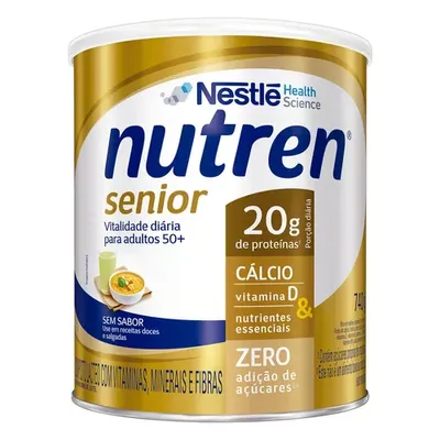 Nutren Senhor 50+ Sem Sabor 740g - NESTLE